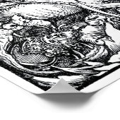 Four Riders of the Apocalypse - Albrecht Durer ポスター (角)