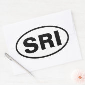 FOUR Santa Rosa Island "SRI" 楕円形シール (封筒)
