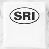 FOUR Santa Rosa Island "SRI" 楕円形シール (バッグ)