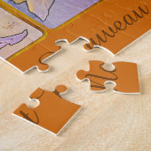 Four Seasons by Alfons Mucha ジグソーパズル (側面)