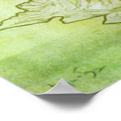 Four Seasons by Alfons Mucha, 1896 ポスター (角)