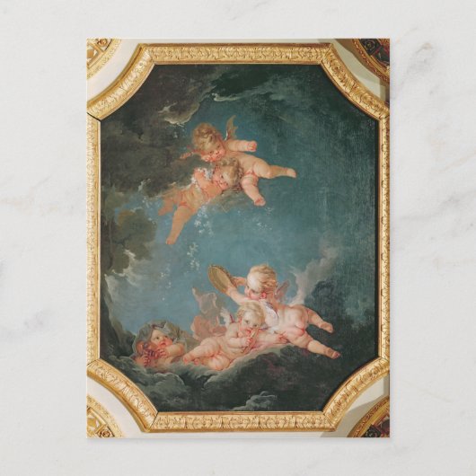 Four Seasons in the Salle du Conseil – 冬 ポストカード (正面)