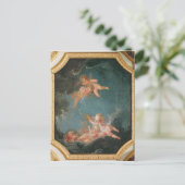 Four Seasons in the Salle du Conseil – 冬 ポストカード (スタンド正面)