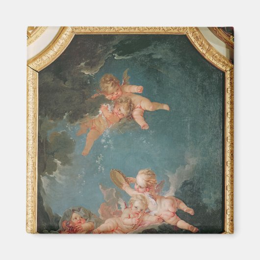 Four Seasons in the Salle du Conseil – 冬 マグネット (正面)