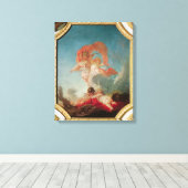 Four Seasons in the Salle du Conseil – 夏 キャンバスプリント (インサイチュ (ウッドフロア))