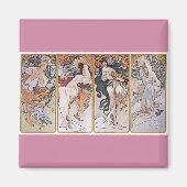 Four Seasons, Mucha マグネット (正面)