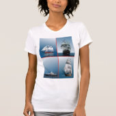 Four Ships Womens Tシャツ (正面)