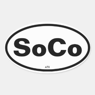 FOUR SoCo Ovalスタンプ 楕円形シール