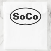 FOUR SoCo Ovalスタンプ 楕円形シール (バッグ)