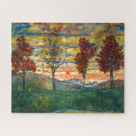 Four Trees | Egon Schiele | ジグソーパズル
