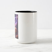 Four Unique Space Planets ツートーンマグカップ (中央)