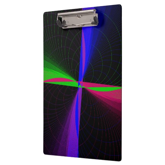 Four-Way Geometric Wave Clipboard クリップボード (左)