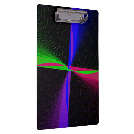 Four-Way Geometric Wave Clipboard クリップボード (右)