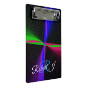 Four-Way Geometric Wave Mini Clipboard ミニクリップボード (アングル)