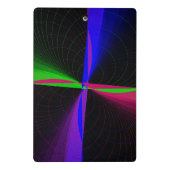 Four-Way Geometric Wave Mini Clipboard ミニクリップボード (裏面)