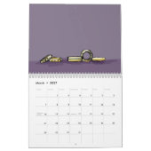 fourcalling鳥、2011年3月- 2012年2月 カレンダー (3月 2027)