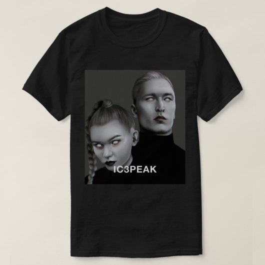 fouris Show IC3PEAK ice peak World Tour 2021 Tシャツ (デザイン正面)