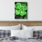 Fourleaf Clover Painting - Still-Life Illustration キャンバスプリント (インサイチュ (寝室))