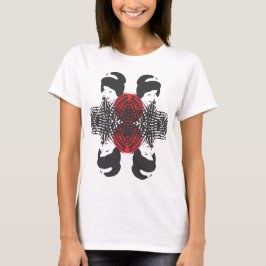 foursの芸者"反射" tシャツ