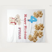 Fourth Birthday  タペストリー (正面(横))