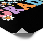 Fourth Grade Dream Team Back To School 4th Grade T ポスター (角)