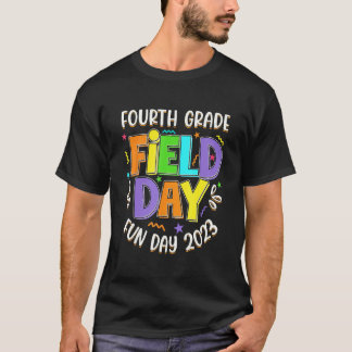 Fourth Grade Field Day Fun day 2023 last day of Sc Tシャツ
