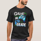 Fourth Grade  Game On 4th Grade Back To School Gam Tシャツ (正面)