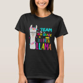 Fourth Grade Squad No Prob Llama Team 4th Grade Te Tシャツ (正面)