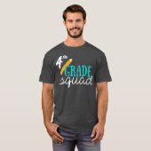 Fourth Grade Squad Teachers Shirt 4th Graders Tシャツ (正面フル)