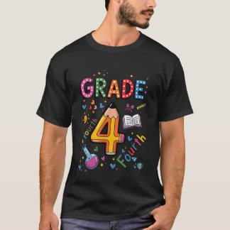Fourth Grade Team Funny Pencil Back to School Teac Tシャツ