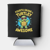 Fourth Grade Turtle-y Awesome First Day of Fourth  缶クーラー (正面)
