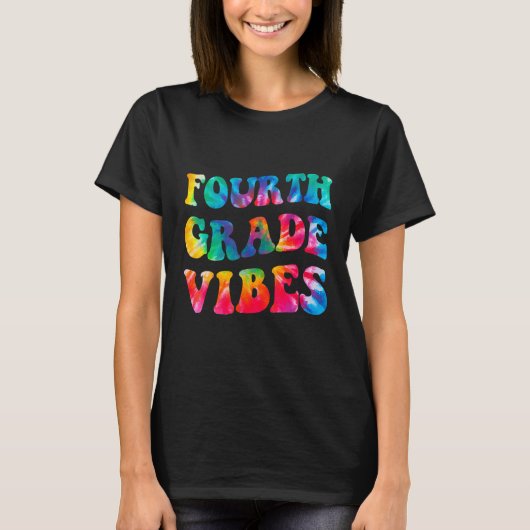 Fourth Grade Vibes Back To School Tシャツ (正面)