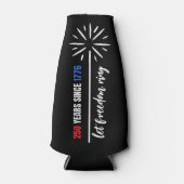 Fourth of July Bottle Cooler Koozie ボトルクーラー (正面)