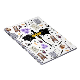 Fourth Wing ロマンスファンタジー本好きノートパッド ノートブック