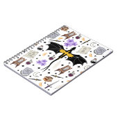 Fourth Wing ロマンスファンタジー本好きノートパッド ノートブック (左側)