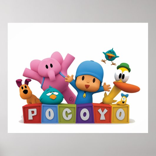 Fouryo Pocoyo Elly Pato TV 2019 ポスター (正面)