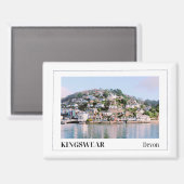 Fowey,コーンウォール,イングランド,イギリス,休日,旅行 マグネット (正面/裏面)