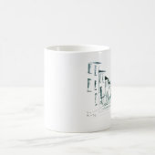 Fowey、コーンウォール コーヒーマグカップ (中央)
