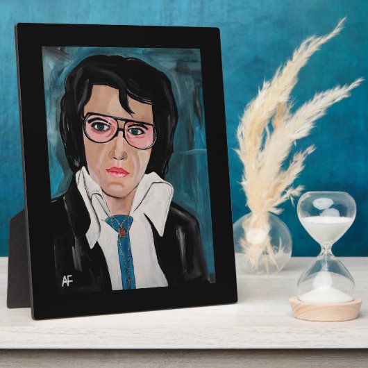 Foxによるキングの絵 フォトプラーク (側面)