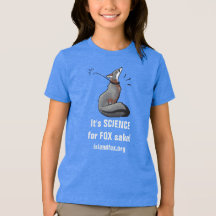 FOX のためなら科学もやる Tシャツ True Royal サイズ 