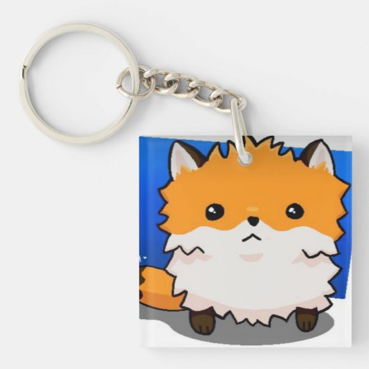 Fox,  キーホルダー (正面)