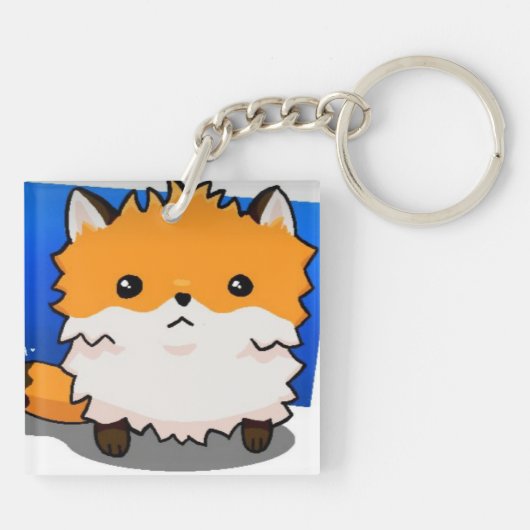 Fox, キーホルダー (裏面)