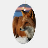 Fox セラミックオーナメント (右)