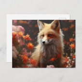 Fox  ポストカード (正面/裏面)