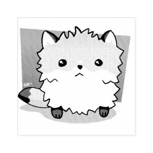 Fox ラバースタンプ (インプリント)