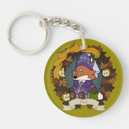 fox Acrylic Keychain キーホルダー