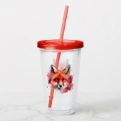 Fox Acrylic Tumbler アクリルタンブラー (裏面)