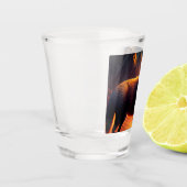 Fox and a full moon ショットグラス (左)