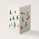 Fox and Tree Christmas Card: Simple<br><div class="desc">Fox and Tree Christmas Card: Simple</div>