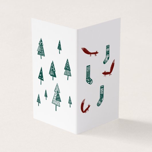 Fox and Tree Christmas Card: Simple (外部)